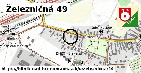 Železničná 49, Hliník nad Hronom
