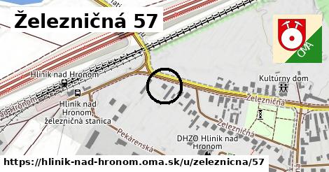 Železničná 57, Hliník nad Hronom