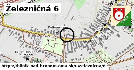 Železničná 6, Hliník nad Hronom