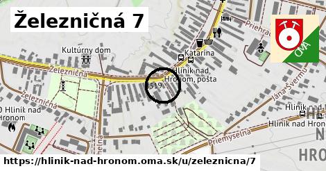 Železničná 7, Hliník nad Hronom