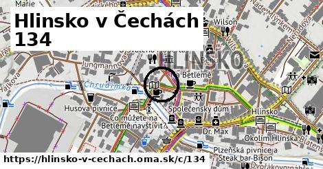 Hlinsko v Čechách <span class="supisne">134</span>