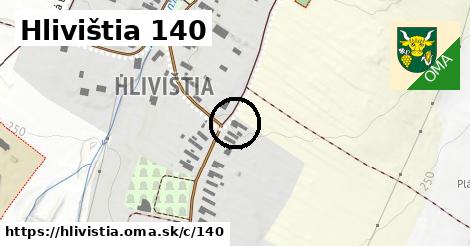 Hlivištia <span class="supisne">140</span>