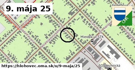 9. mája 25, Hlohovec