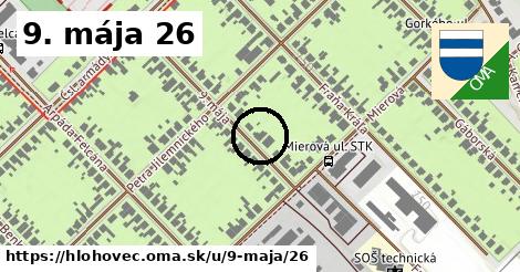 9. mája 26, Hlohovec