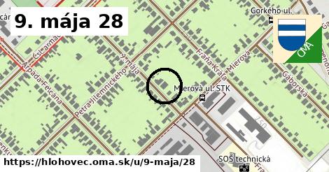 9. mája 28, Hlohovec