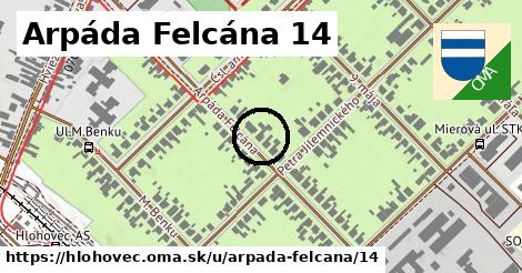 Arpáda Felcána 14, Hlohovec