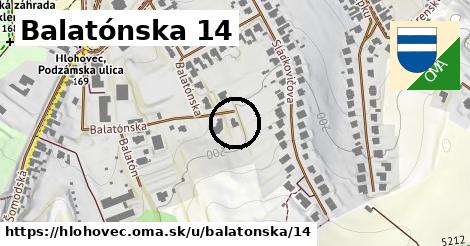 Balatónska 14, Hlohovec