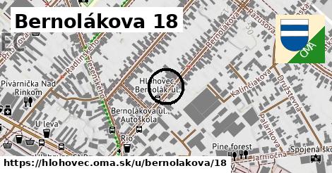 Bernolákova 18, Hlohovec