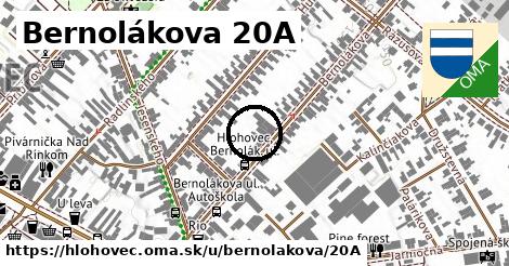 Bernolákova 20A, Hlohovec