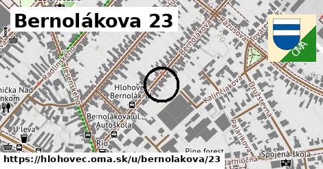 Bernolákova 23, Hlohovec