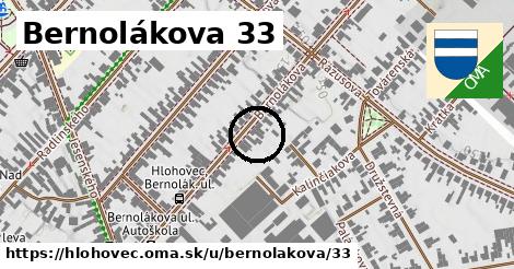 Bernolákova 33, Hlohovec