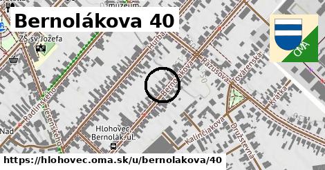 Bernolákova 40, Hlohovec