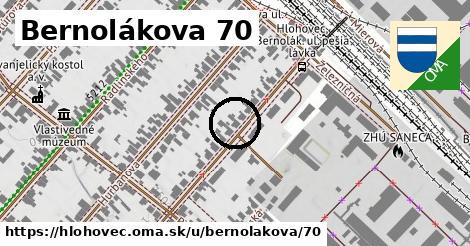 Bernolákova 70, Hlohovec