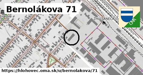 Bernolákova 71, Hlohovec