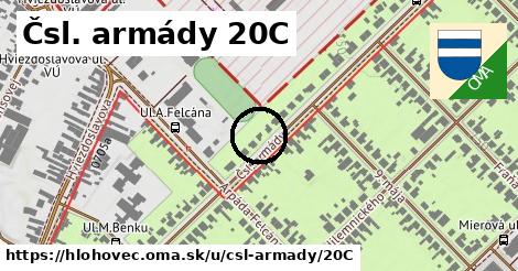 Čsl. armády 20C, Hlohovec