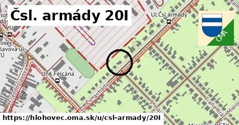 Čsl. armády 20I, Hlohovec