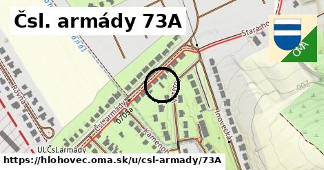 Čsl. armády 73A, Hlohovec