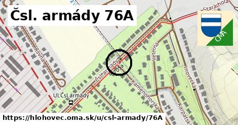 Čsl. armády 76A, Hlohovec