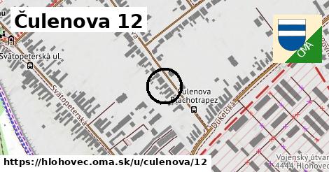 Čulenova 12, Hlohovec