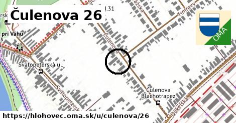 Čulenova 26, Hlohovec