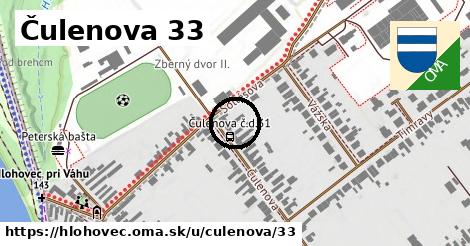 Čulenova 33, Hlohovec