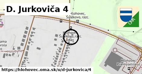 D. Jurkoviča 4, Hlohovec