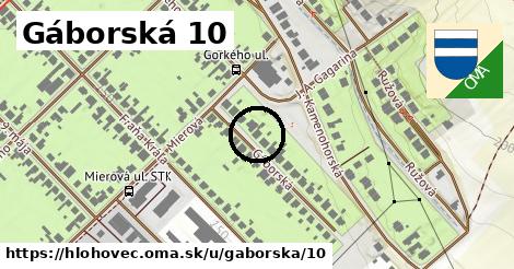 Gáborská 10, Hlohovec