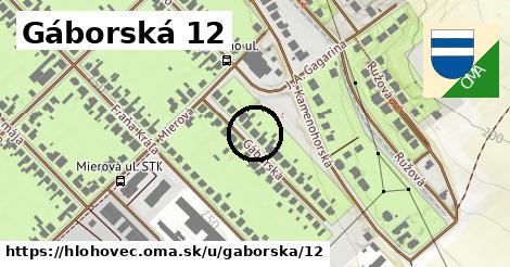 Gáborská 12, Hlohovec