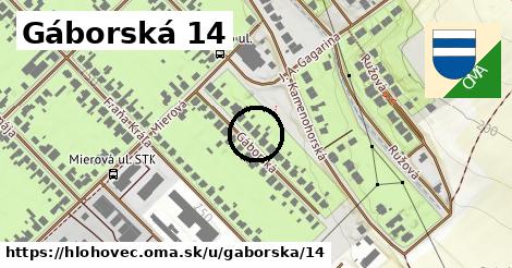 Gáborská 14, Hlohovec