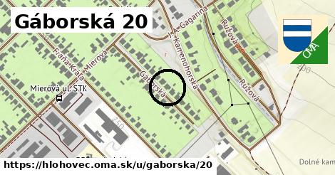 Gáborská 20, Hlohovec