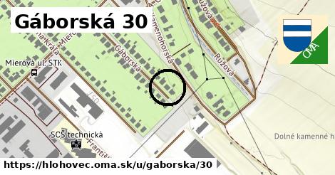 Gáborská 30, Hlohovec