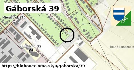 Gáborská 39, Hlohovec