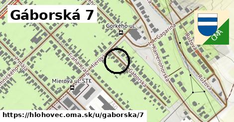 Gáborská 7, Hlohovec