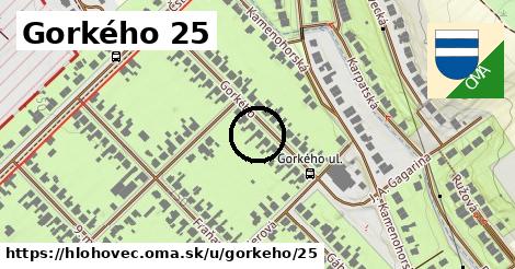 Gorkého 25, Hlohovec