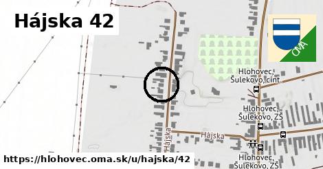 Hájska 42, Hlohovec