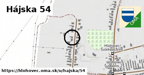 Hájska 54, Hlohovec