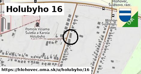 Holubyho 16, Hlohovec