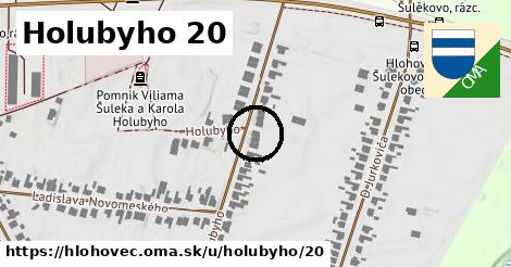 Holubyho 20, Hlohovec