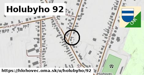 Holubyho 92, Hlohovec