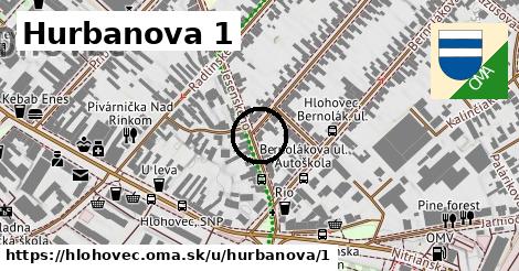 Hurbanova 1, Hlohovec