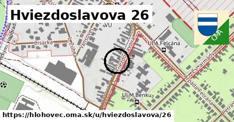 Hviezdoslavova 26, Hlohovec