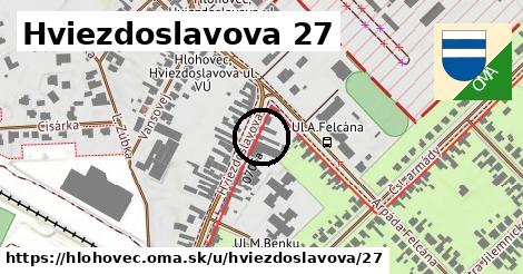 Hviezdoslavova 27, Hlohovec