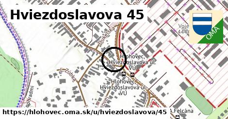 Hviezdoslavova 45, Hlohovec