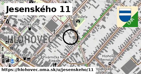 Jesenského 11, Hlohovec