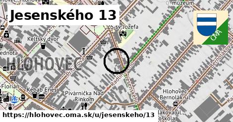 Jesenského 13, Hlohovec