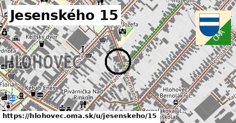 Jesenského 15, Hlohovec