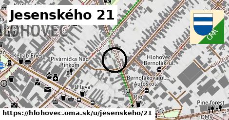 Jesenského 21, Hlohovec