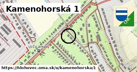 Kamenohorská 1, Hlohovec