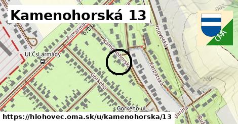 Kamenohorská 13, Hlohovec