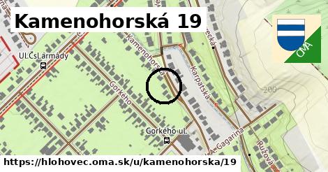 Kamenohorská 19, Hlohovec